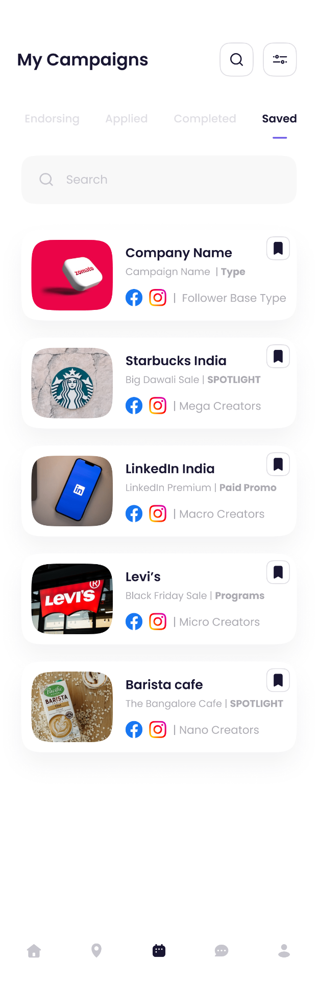Campaigns marketplace - screen 5